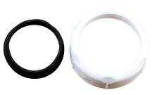 Omløber 1 1/4" x 32 mm hvid